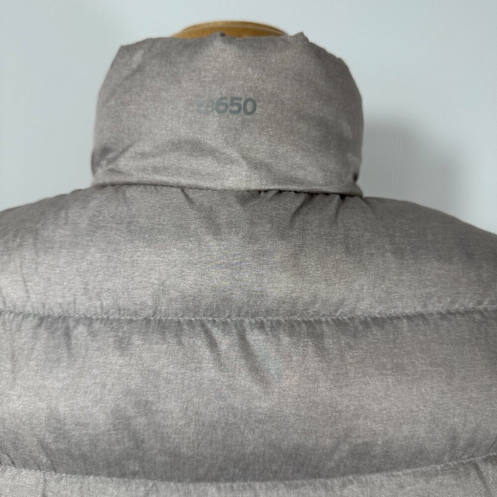 EDDIE BAUER Women’s Size Large EB 650 Gray Down Vest - Picture 7 of 10